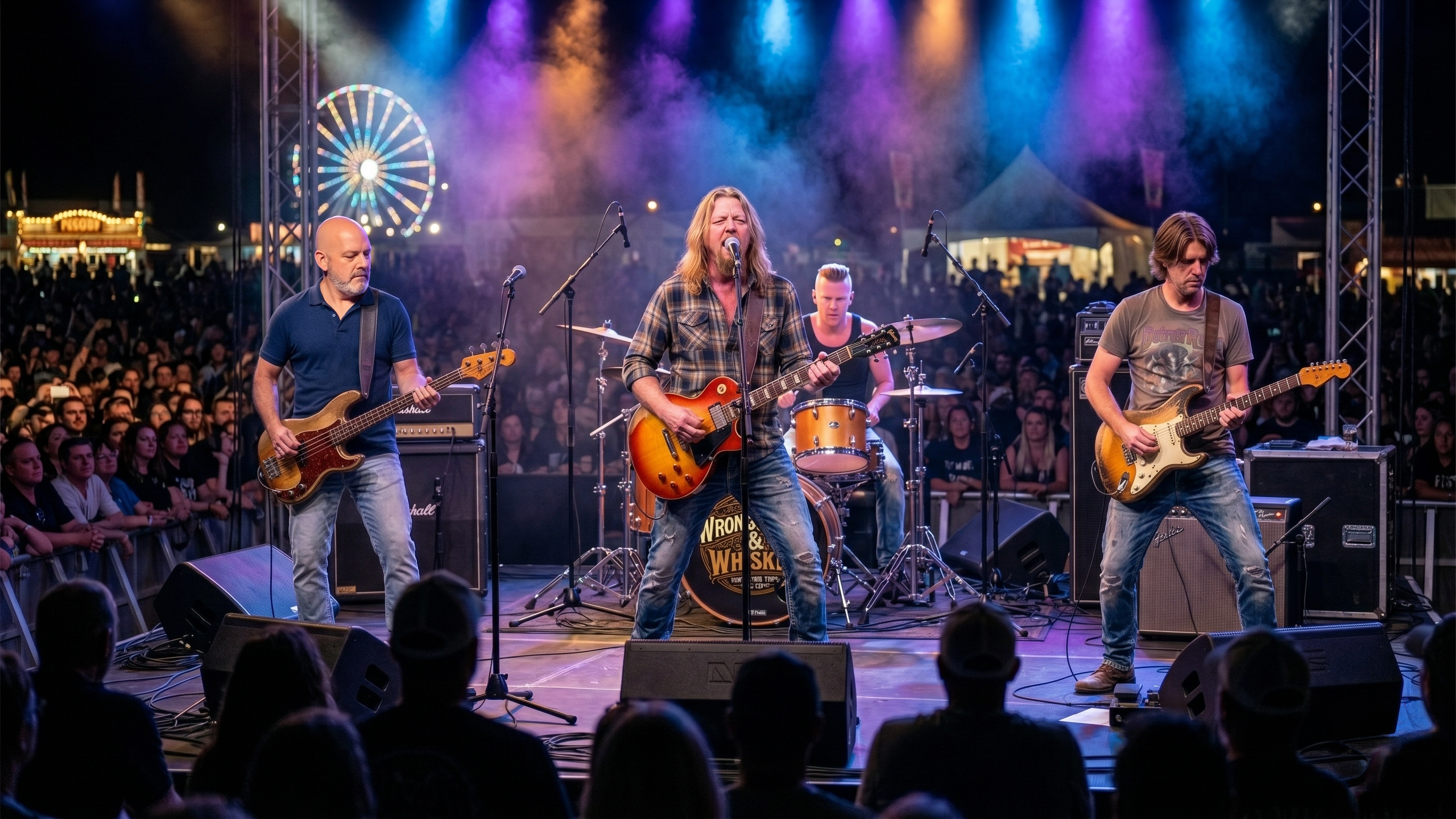 Wrong Turns & Whiskey — live on stage